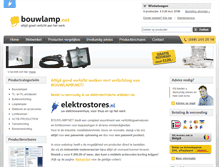 Tablet Screenshot of bouwlamp.net